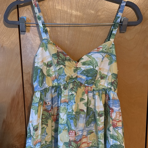 A&F Sweetheart Babydoll Maxi Dress XSP - Picture 3 of 8